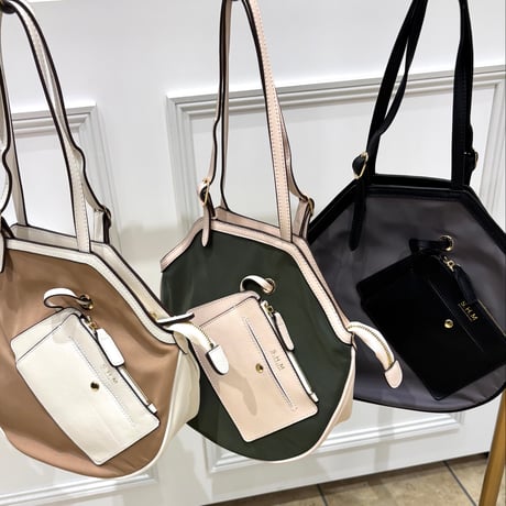 【SAN HIDEAKI MIHARA／サンヒデアキミハラ】鈴型トロンプルイユトートバッグ