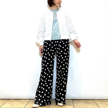 【Brahmin／ブラーミン】カットジャガードブルゾン