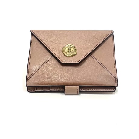 【SAN HIDEAKI MIHARA／サンヒデアキミハラ】メール型 二つ折り財布