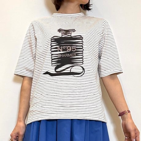 【COOMB／クーム】箔プリントロゴTシャツ