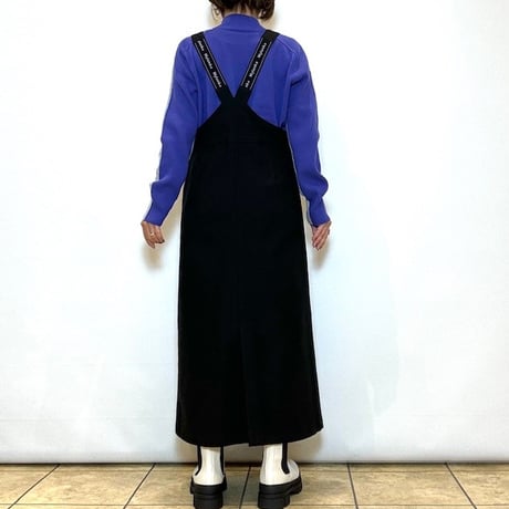 【Mylanka／ミランカ】ダブルクロスジャンパースカート