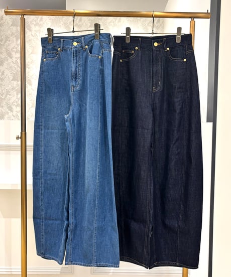 【Brahmin／ブラーミン】バルーンシルエットデニムパンツ