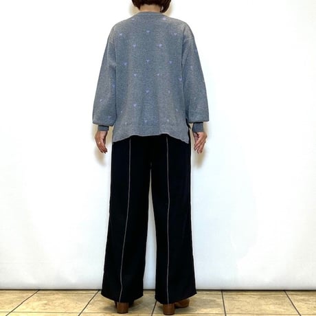 【Brahmin／ブラーミン】ステッチシルエットパンツ