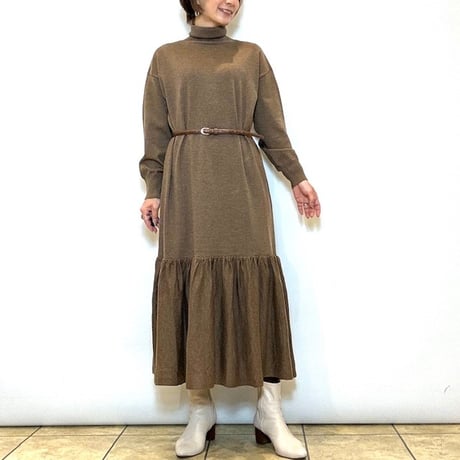 【Brahmin／ブラーミン】エコレザー型押しベルト