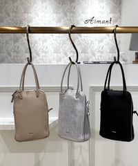 【Brahmin／ブラーミン】BEAURE カウレザー ブガッティ型2wayミニショルダー