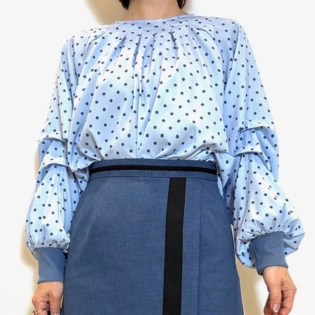 【Brahmin／ブラーミン】デシンドットブラウス