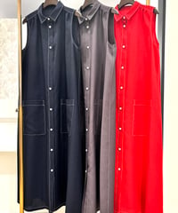 【C’est moijeu／セモワージュ】エステルスキッパーワンピース