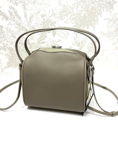 【BRAHMIN／ブラーミン】BEAURE  カウレザー2wayドラム型ミニボストン
