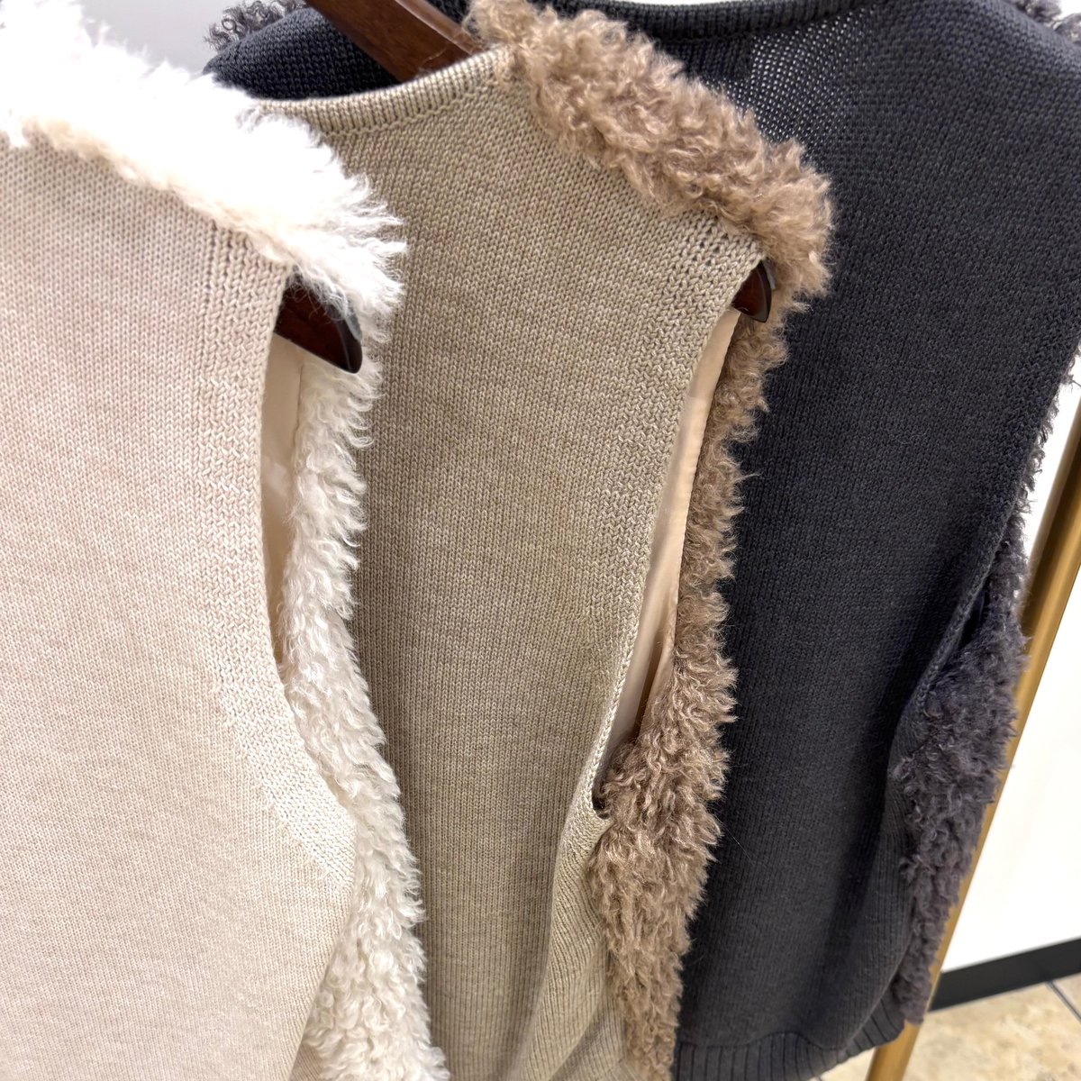 BEATRICE／ベアトリス】ドッキングエコファーベスト | Aimant-エマン