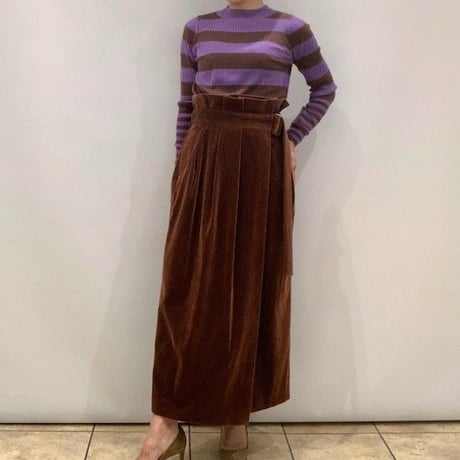 【Brahmin/ブラーミン】コーデュロイハイウエストタイトスカート