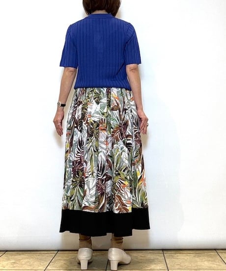 【Brahmin／ブラーミン】プリントフレアスカート