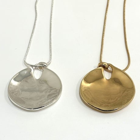 【COOMB／クーム】エンボスメタルチェーンネックレス