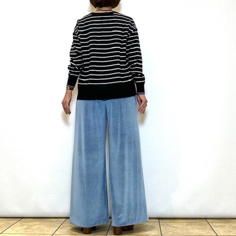 【C’est moijeu／セモワージュ】スノーベロアパンツ