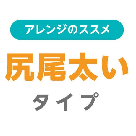 アレンジ　尻尾太いタイプ