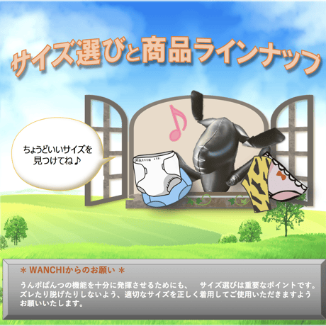 サイズの選び方