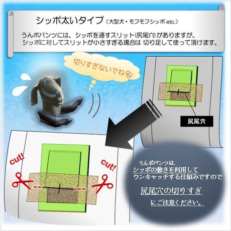 アレンジ　尻尾太いタイプ