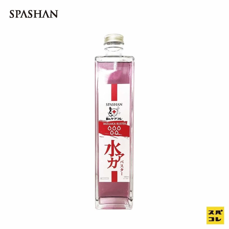 SPASHAN 水垢バスター 500ml 頑固な水垢や旧コーティング層の除去に