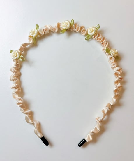 petit rose shirring cachucha IVORY