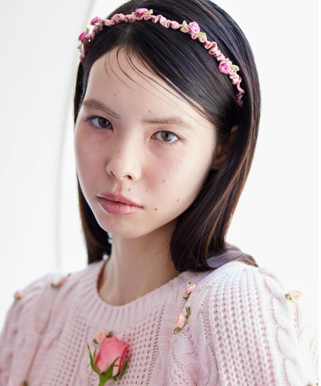 petit rose shirring cachucha PINK
