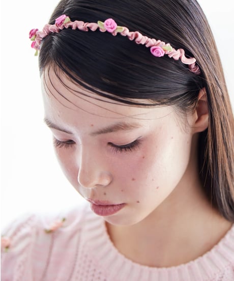 petit rose shirring cachucha PINK