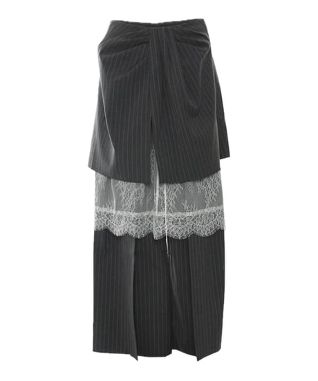 girls society ハートサロペット The Girls Society ハート刺繍サロペット