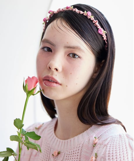 petit rose shirring cachucha PINK
