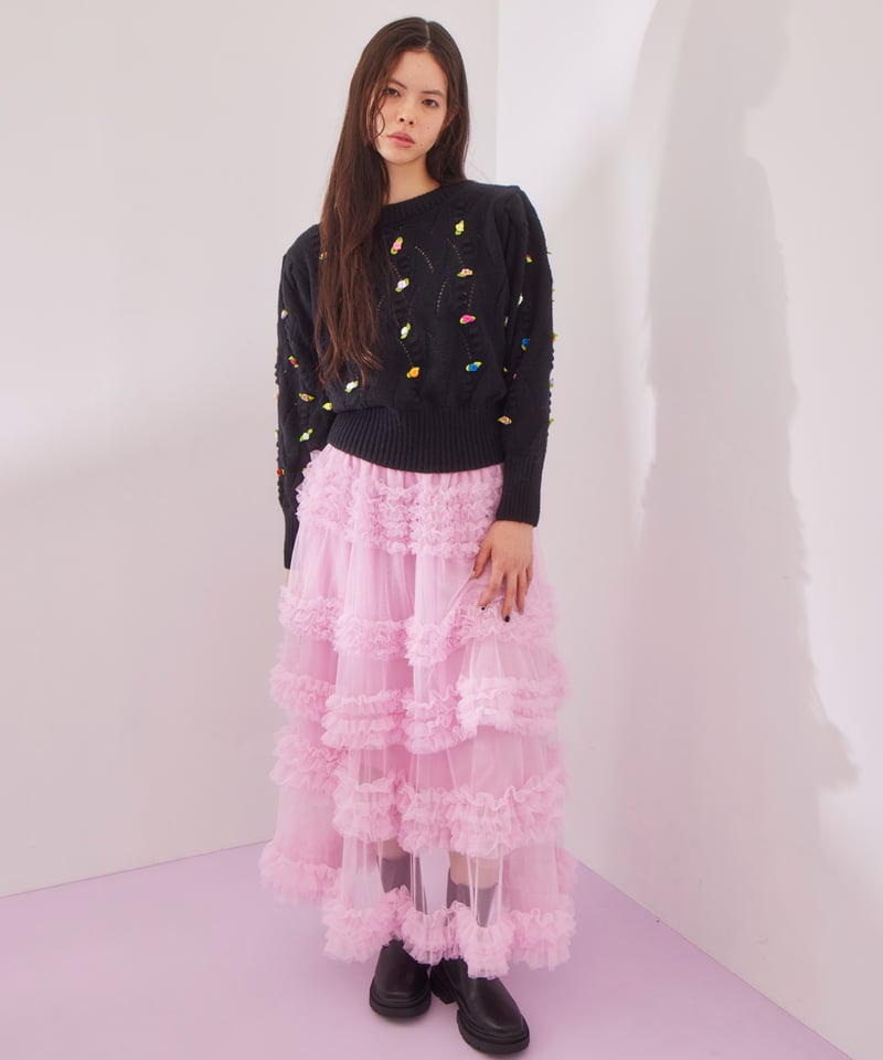 ボ*ん様 FRILLTEE FROLICPRINT soorploom 2025 ボ*ん様 FRILLTEE FROLICPRINT soorploom 2025