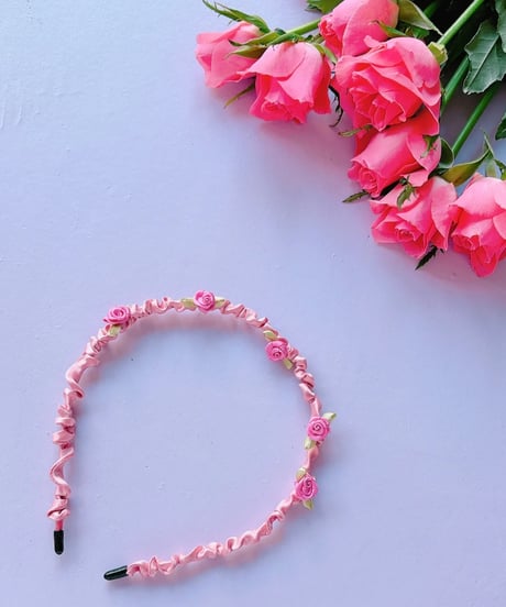 petit rose shirring cachucha PINK