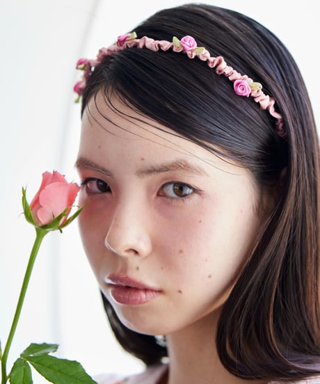 petit rose shirring cachucha PINK