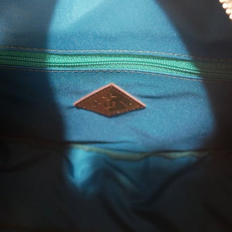 SUI Plus Bags　まんまるバッグ　No.24　バラ紋様　一点物