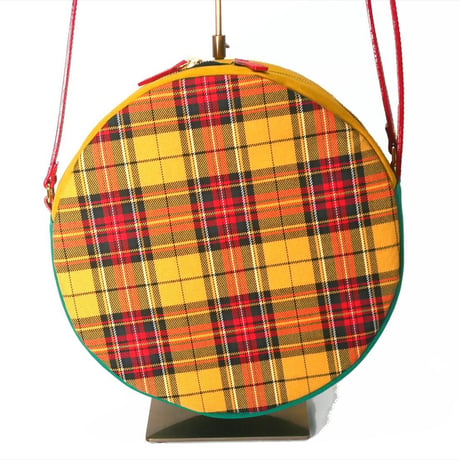 SUI Plus Bags　まんまるバッグ　No.20　唐花紋様　一点物