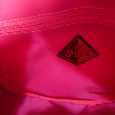 SUI Plus Bags　まんまるバッグ　No.3　しずく紋様　一点物