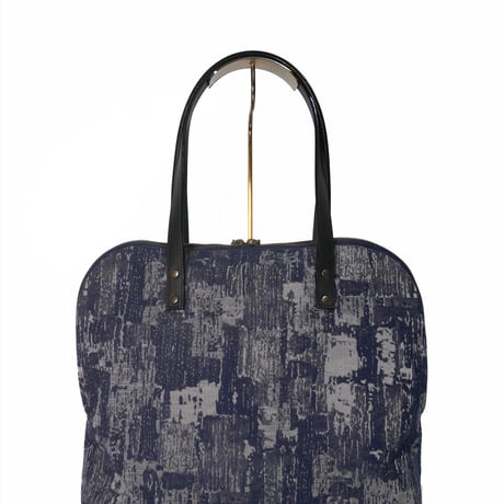 SUI Plus Bags　ラウンドトートバッグ　No.18　アフリカ紋様　一点物