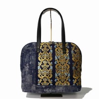 SUI Plus Bags　ラウンドトートバッグ　No.30　王子華紋　一点物
