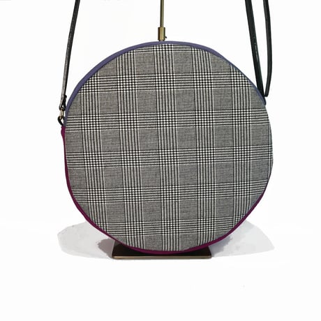 SUI Plus Bags　まんまるバッグ　No.11　しずく紋様　一点物