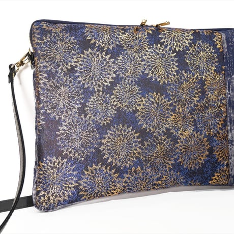 SUI Plus Bags　しかくバッグ（13インチPCバッグ）　No.9　古都唐花　一点物