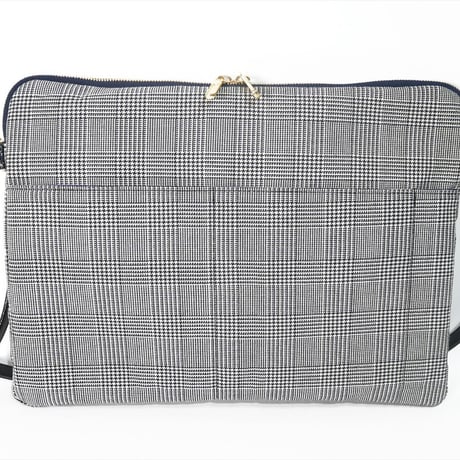SUI Plus Bags　しかくバッグ（13インチPCバッグ）　No.19　珊瑚紋様　一点物