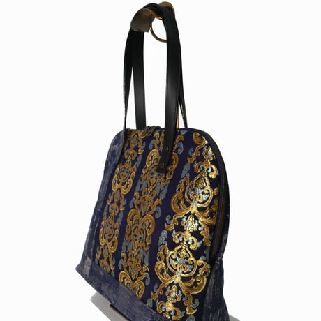SUI Plus Bags　ラウンドトートバッグ　No.30　王子華紋　一点物