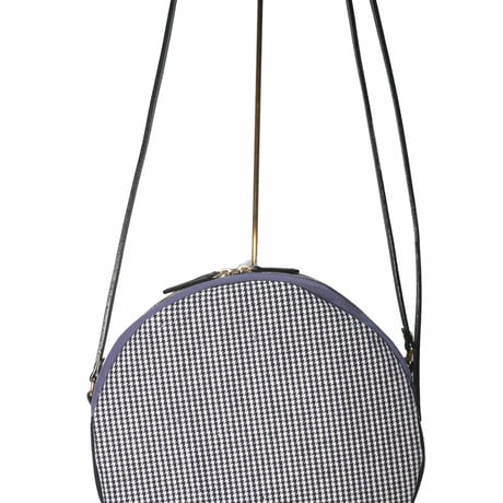 SUI Plus Bags　まんまるバッグ　No.15　麻の葉紋様大　一点物