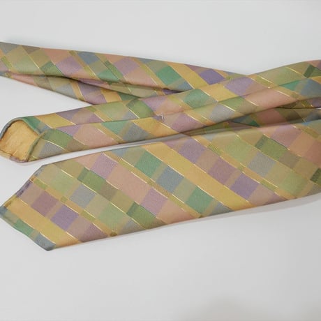 TIE YOUR TIE×西陣岡本　セッテピエゲ　格子 C Check Ｃ