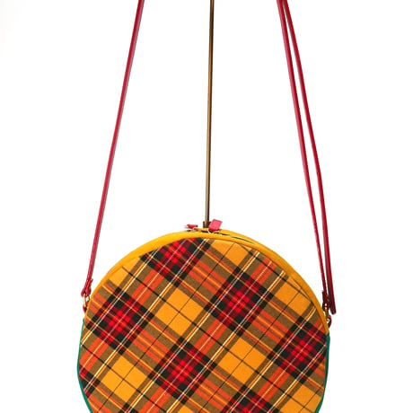SUI Plus Bags　まんまるバッグ　No.24　バラ紋様　一点物