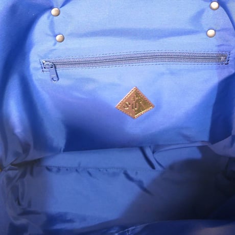 SUI Plus Bags　ラウンドトートバッグ　No.2　水玉紋様　一点物