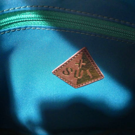 SUI Plus Bags　まんまるバッグ　No.11　しずく紋様　一点物