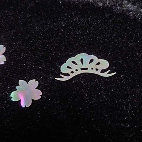 螺鈿箔　レーザーカット　【オーダー】