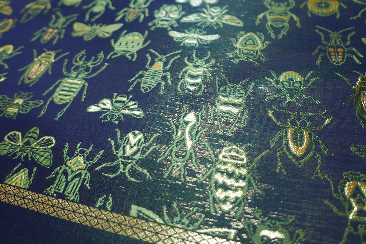 こんぺいとう新品西陣名門まきの織物正絹最高級多色織特撰錦箔豪華振袖用袋帯 こんぺいとう新品西陣名門まきの織物正絹最高級多色織特撰錦