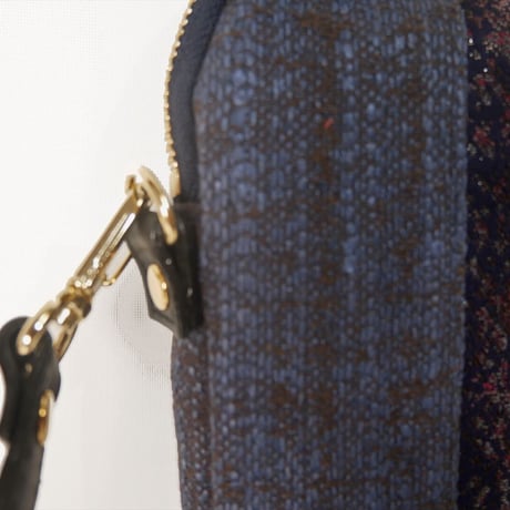 SUI Plus Bags　しかくバッグ（13インチPCバッグ）　No.14　パイソン紋様　一点物