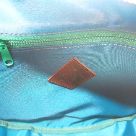 SUI Plus Bags　まんまるバッグ　No.4　麻の葉大紋様　一点物