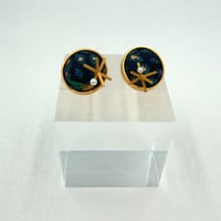 〈尊 MICOTO〉 ピアス　BIGBANG　ネオン　青