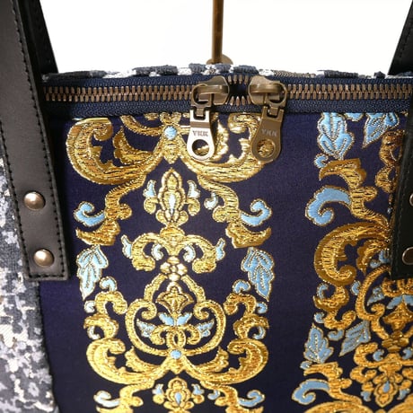 SUI Plus Bags　ラウンドトートバッグ　No.10　王子華紋　一点物