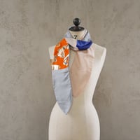きらめくターバン　Live Turban　ニシジーナ＆ニシジーノ 蝶紋様　朱24